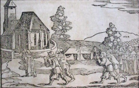 Václav II. pohřeb